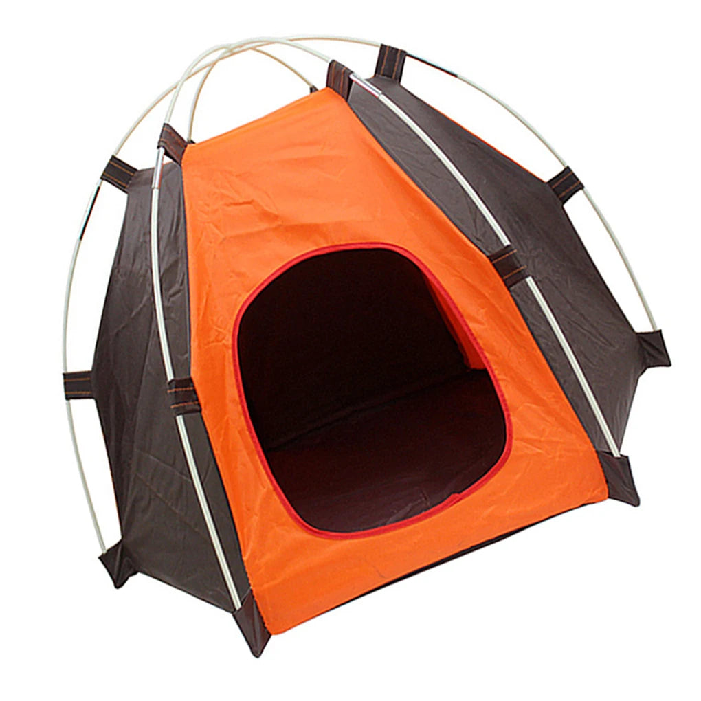 Waterproof Oxford Pets House Cat Playing Bed Puppy Tent Sun Protection Tents