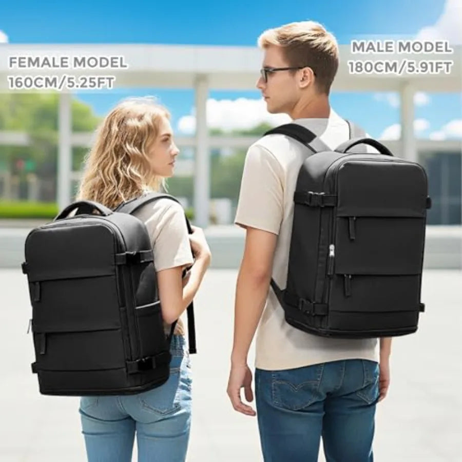 Vacuum Backpack Travel with PumpTravel Backpack with Vacuum System For Women Men Carry On Backpack Hiking Backpack Waterproof O
